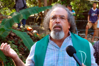 Padre Rogelio y dirigentes del FALPO denuncian abuso de autoridades contra el periodista Anastacio Alegría Álvarez