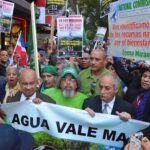 Marcha Verde arremete contra la corrupción tras primer año de creado frente al palacio nacional